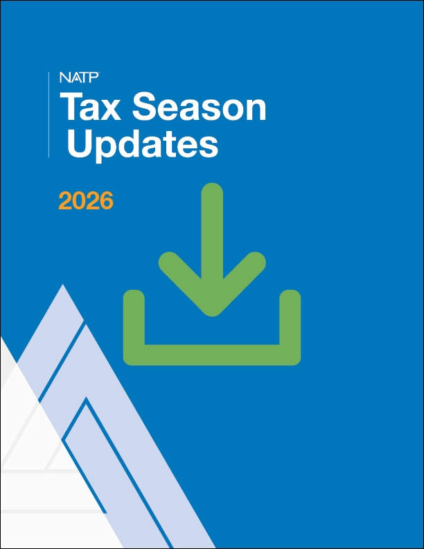 Tax Season Updates e-book (2026) | NATP