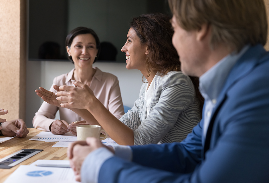 NATP members collaborating at a local volunteer meeting to build professional connections and strengthen their tax community