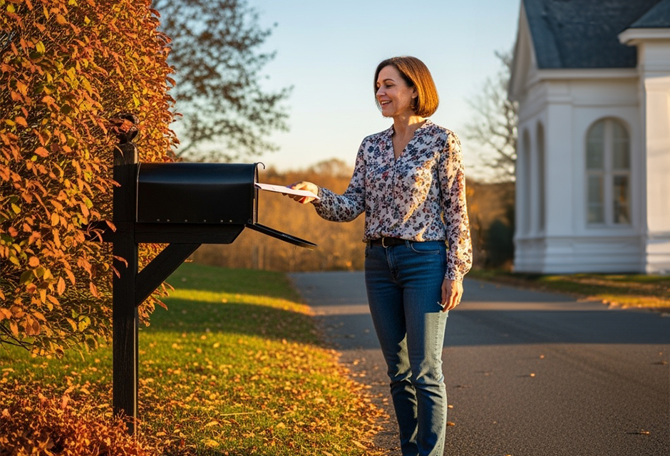 A tax professional calmly reviewing IRS notices and documents, with a clear action plan in hand, symbolizing organization and client confidence.