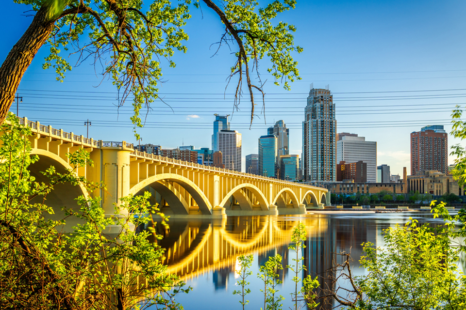 City skyline of Minneapolis, home of a 2026 Tax Forum