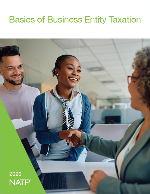 Basics of Business Entity Taxation textbook (2025) | NATP