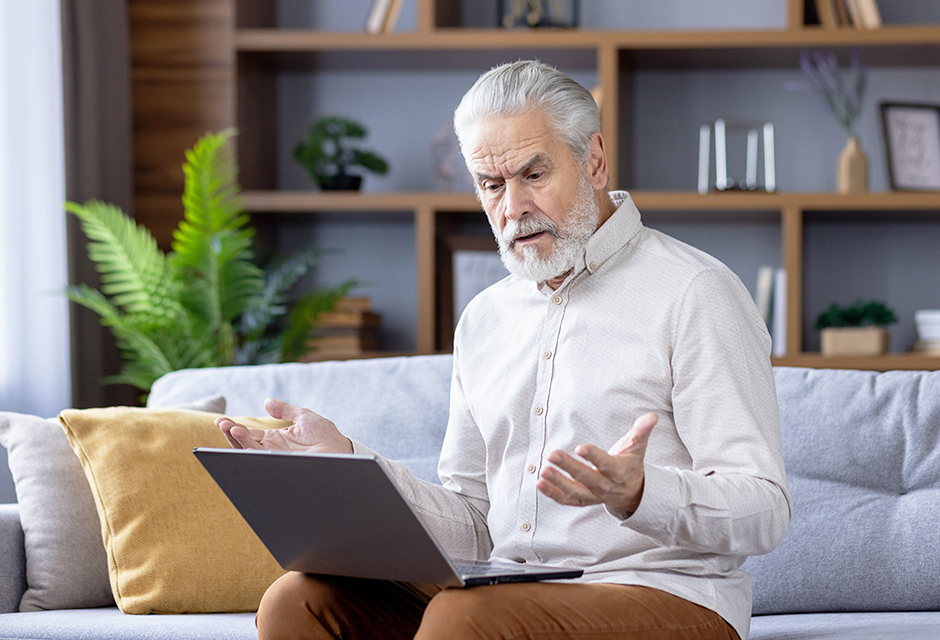 Tax professional reviewing Form 4506-F to help client resolve fraudulent return identity theft case with the IRS