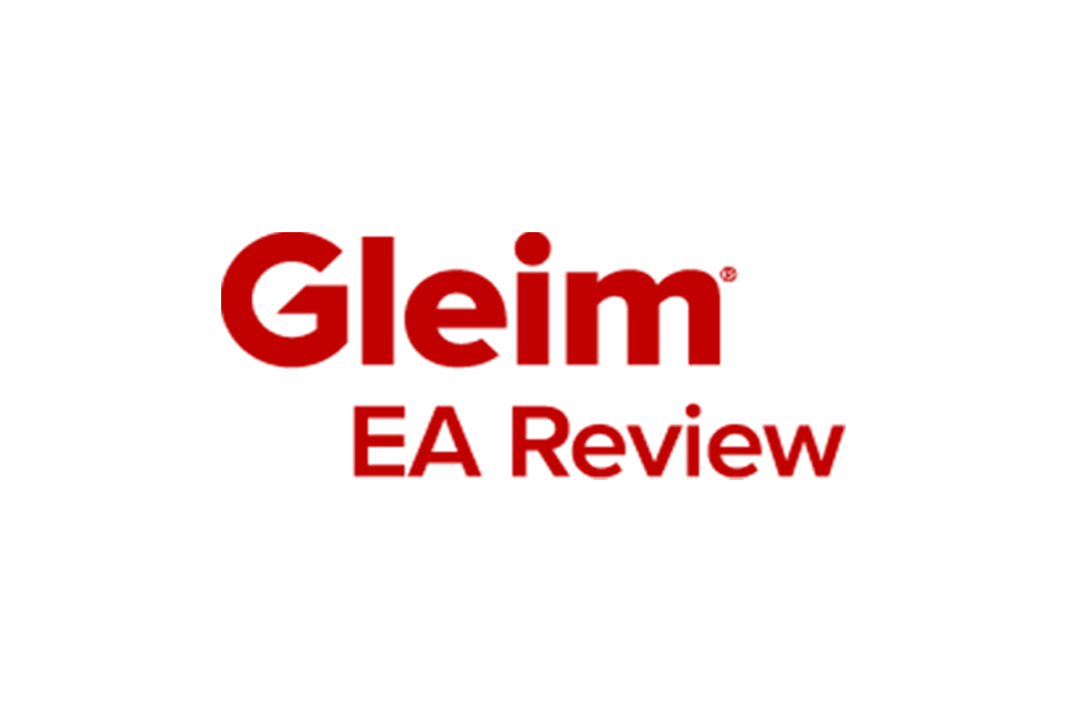 Gleim logo – EA exam prep materials for tax professionals