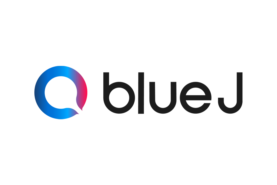 Blue J logo – AI-powered tax research and analysis tools for tax professionals